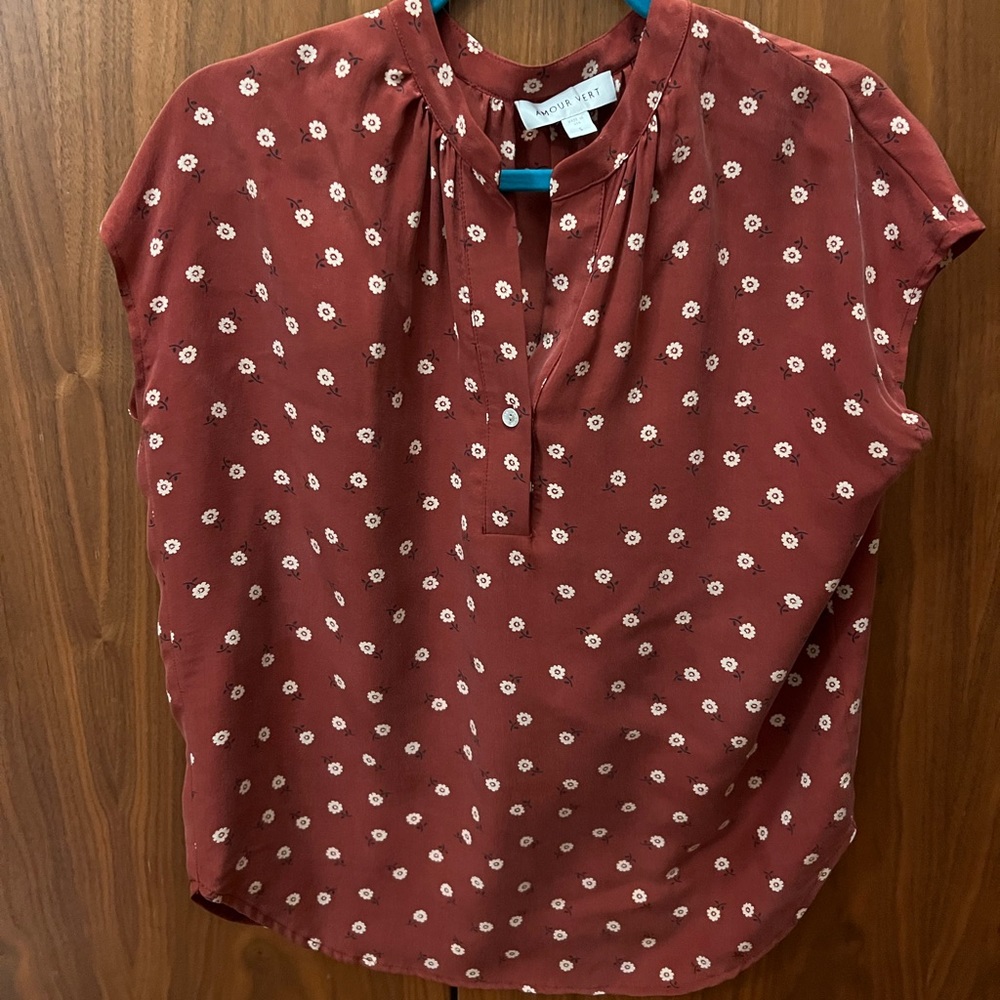 Amour Vert silk shirt